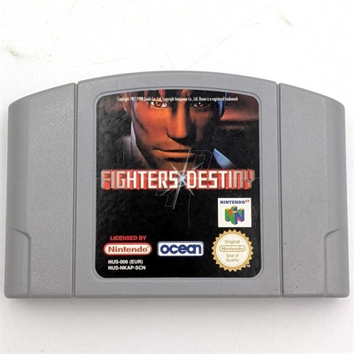 Fighters Destiny - Cartridge - Nintendo 64 Spil - (EUR) (A Grade) (Genbrug)